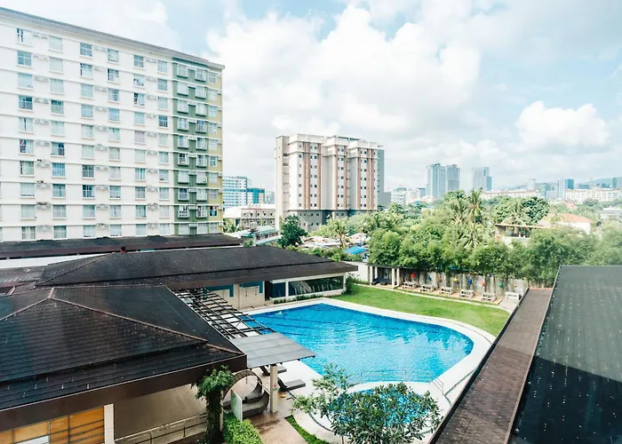 Cebu Nordic At Bamboo Bay Cebu -studio Unit Near Sm , It Park And Ayala Mall Appart hôtel Mandaue City